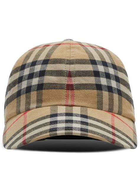 cappello di burberry|Burberry Cappello a Quadri .